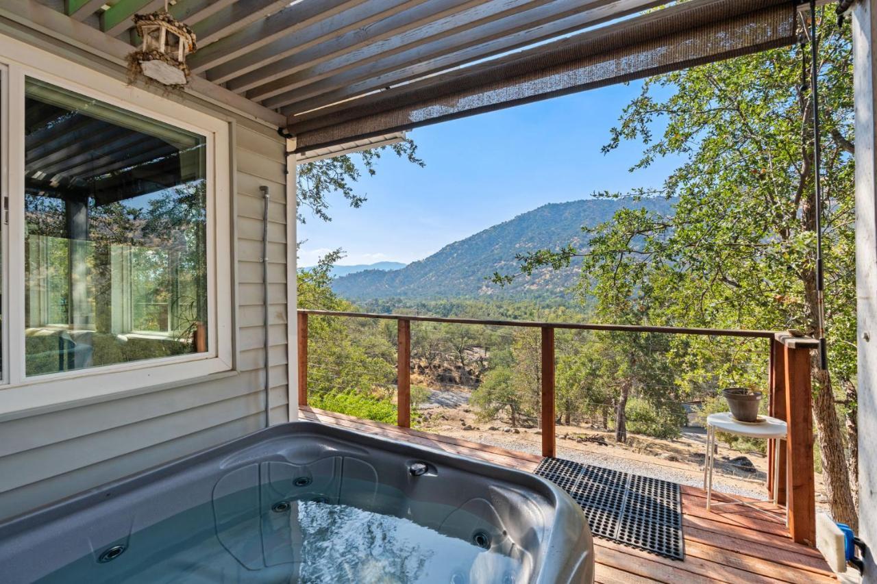 Views, Hot Tub, Outdoor Shower, 15M From Sequoia Three Rivers Buitenkant foto